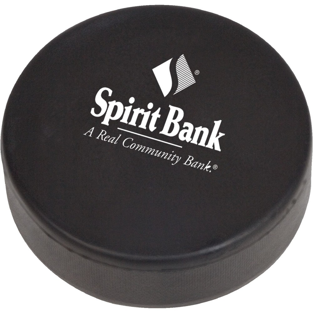 Custom Printed Hockey Puck Stress Reliever Custom Printed Hockey Puck Stress Reliever