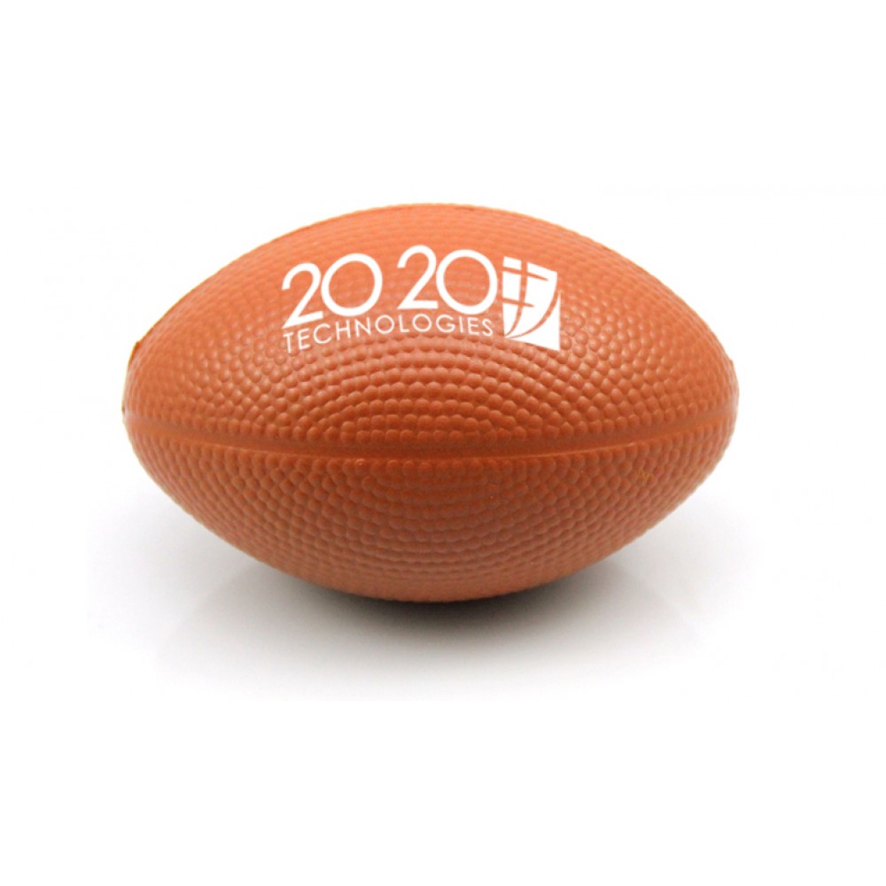 American football shape stress reliever Custom Imprinted American football shape stress reliever Custom Imprinted