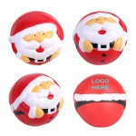 Promotional Christmas Santa Claus Stress Reliever Ball