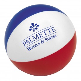 Beach Ball Stress Reliever with Logo  Beach Ball Stress Reliever with Logo