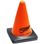 Logo Branded Traffic Cone Stress Reliever