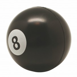 8-Ball Squeezies Stress Reliever with Logo  8-Ball Squeezies Stress Reliever with Logo
