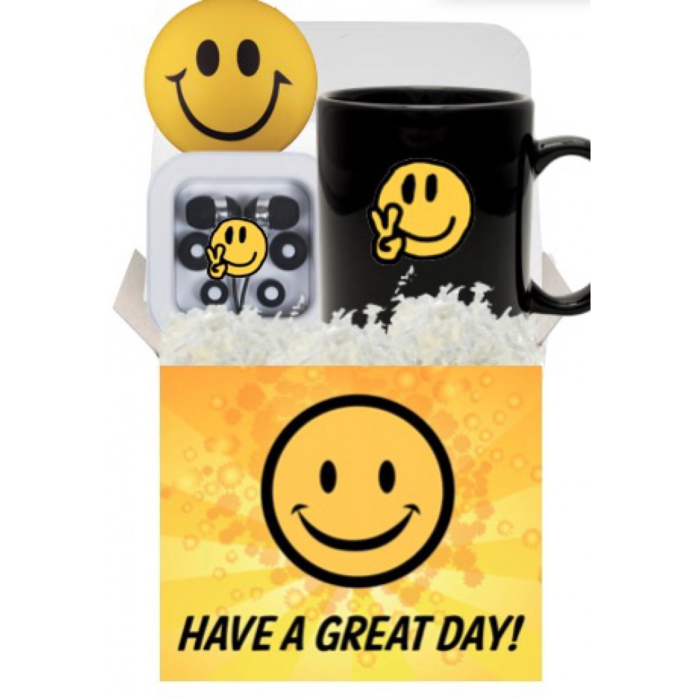 Smile Face Promo Kit Logo Branded Smile Face Promo Kit Logo Branded