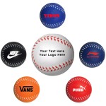 Baseball Style Stress Reliever / Fun Toy Custom Printed