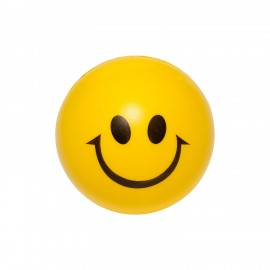 Happy Face Stress Ball with Logo  Happy Face Stress Ball with Logo