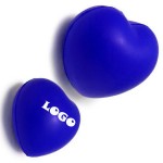 2 3/4" Ball Squeezie or Stress Reliever Heart Shape Custom Imprinted