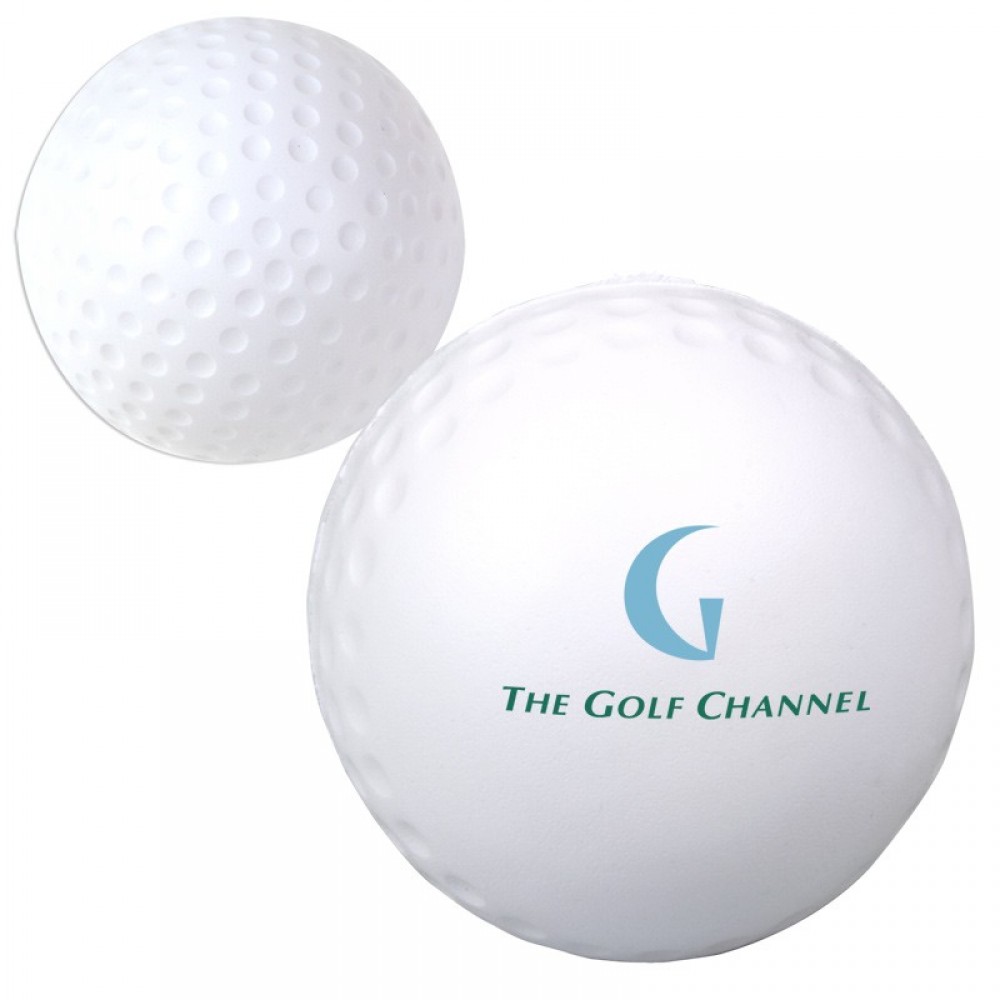 Golf Ball Stress Reliever Custom Imprinted Golf Ball Stress Reliever Custom Imprinted