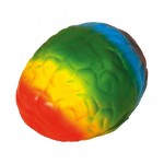 Rainbow Brain Stress Reliever with Logo