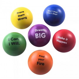 2.75' Classic Stress Ball with Logo  2.75' Classic Stress Ball with Logo