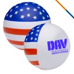Personalized American Flag Stress Ball