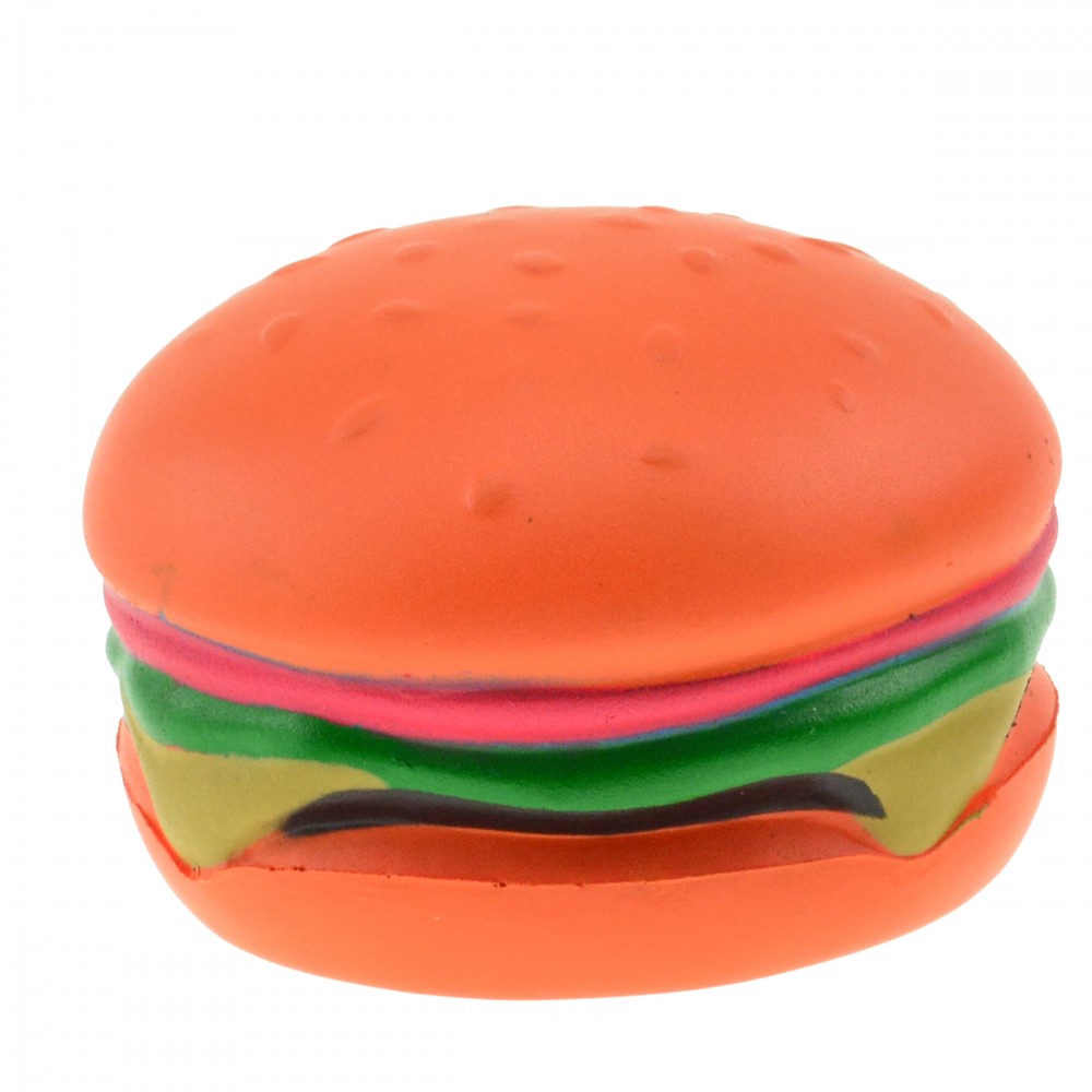 Logo Branded Hamburger Shape Stress Ball Logo Branded Hamburger Shape Stress Ball