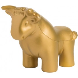 Golden Bull Stress Reliever with Logo  Golden Bull Stress Reliever with Logo