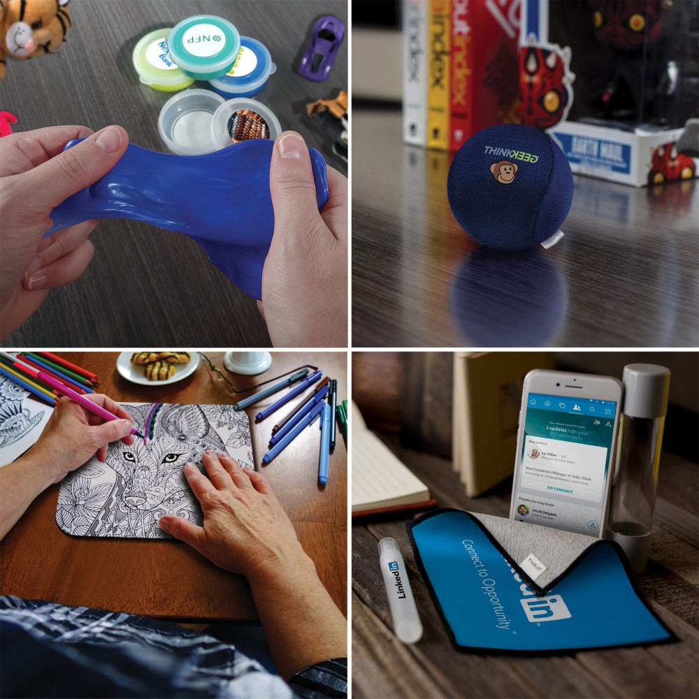 Work From Home - No Stress Custom Imprinted