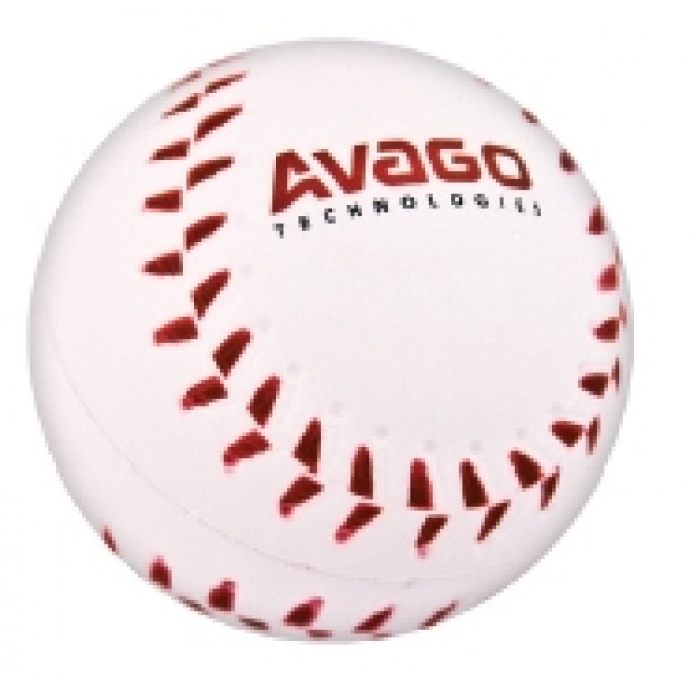 3" Baseball Foam Stress Ball (Priority) Custom Imprinted 3" Baseball Foam Stress Ball (Priority) Custom Imprinted