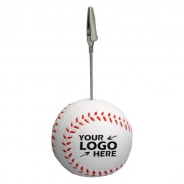 Custom Baseball Stress Reliever Memo Holder