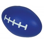 Custom Imprinted Blue Football Squeezies Stress Reliever
