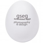 Egg Stress Reliever Logo Branded