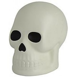 Skull Stress Reliever with Logo  Skull Stress Reliever with Logo