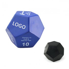 Logo Branded Dodecahedron Stress Ball