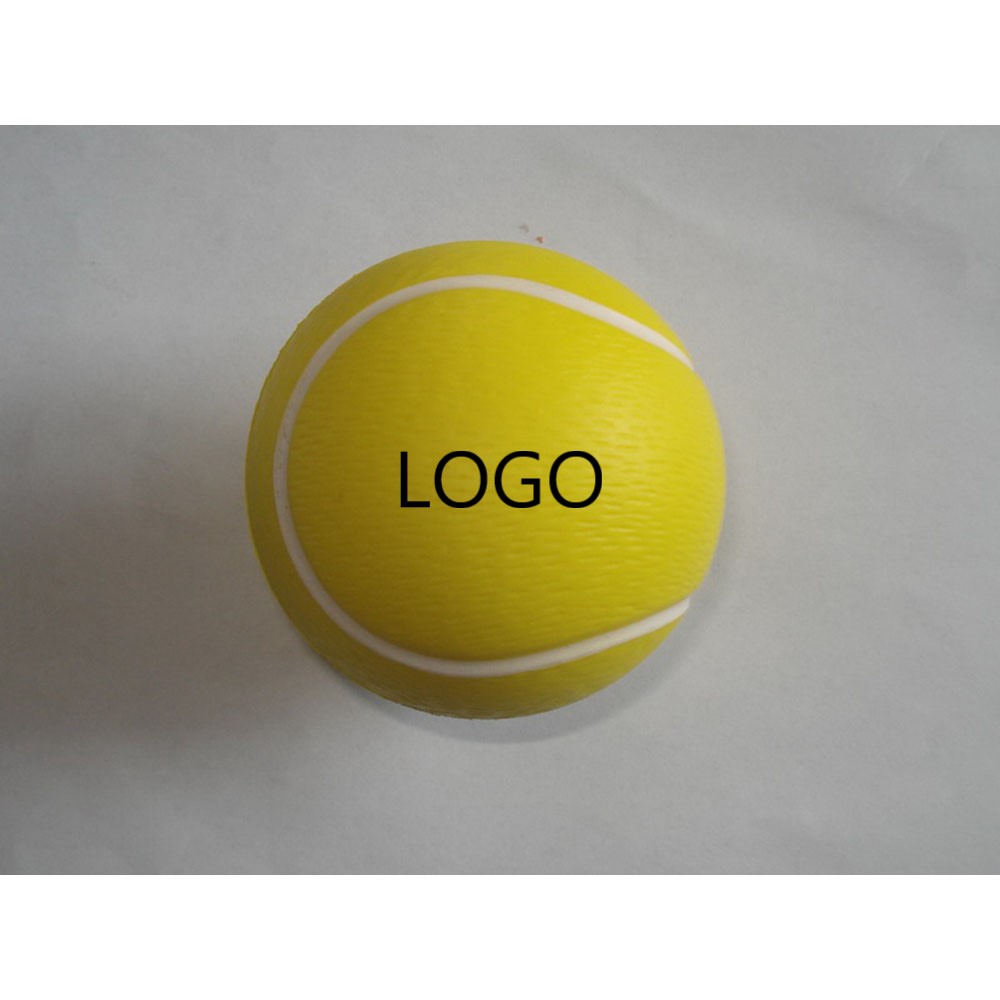 Personalized Tennis Ball Shaped Stress Reliever Ball