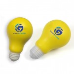 Bulb Shape Stress Ball with Logo