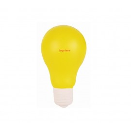 Light Bulb Stress Reliever Ball with Logo  Light Bulb Stress Reliever Ball with Logo