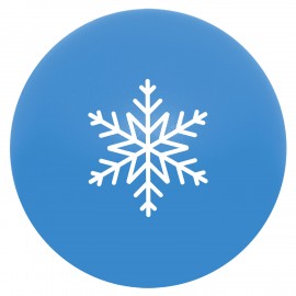 Customized Snowflake Stress Ball  Customized Snowflake Stress Ball