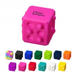 Promotional Square Push Pop Ball  Promotional Square Push Pop Ball