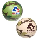 Camouflage Stress Ball with Logo