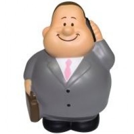 Business Man Stress Reliever with Logo  Business Man Stress Reliever with Logo
