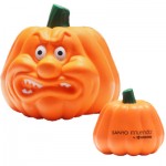 Custom Printed Angry Pumpkin Stress Reliever