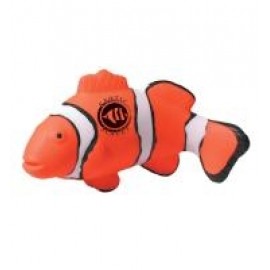 Clown Fish Stress Reliever with Logo  Clown Fish Stress Reliever with Logo