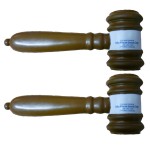 Custom Printed Gavel Foam Stress Toy