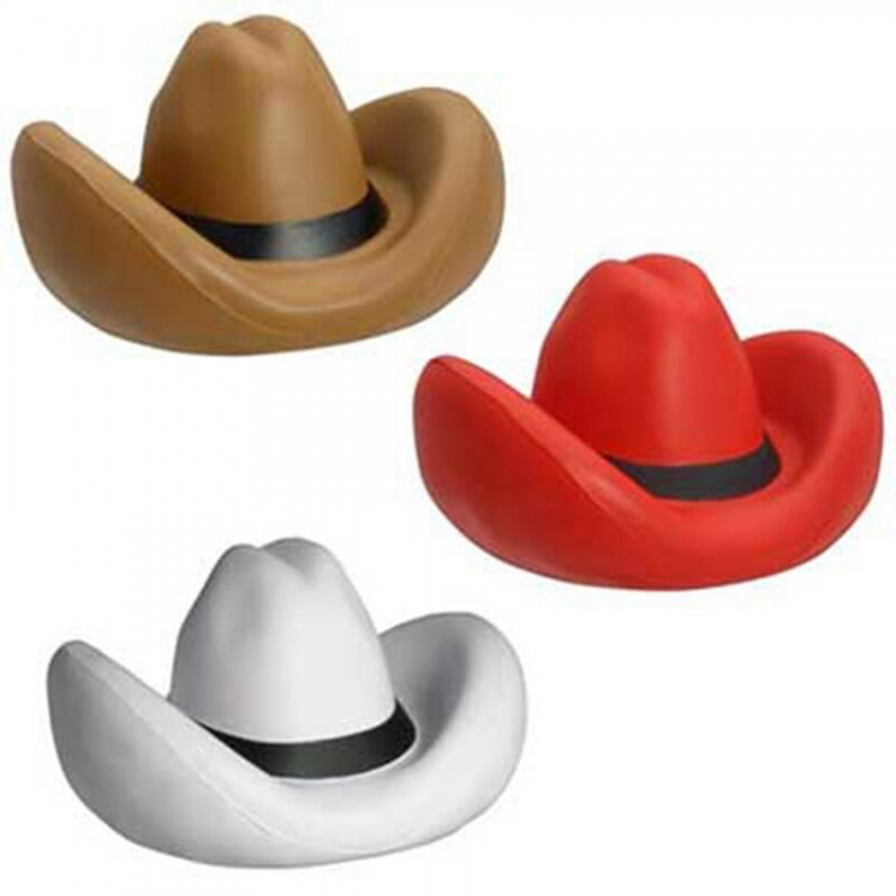 Promotional Cowboy hat stress ball toy