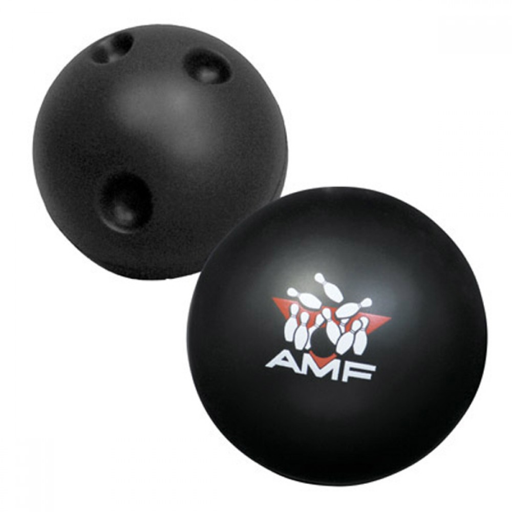 Logo Branded Bowling Ball Stress Reliever Logo Branded Bowling Ball Stress Reliever