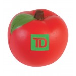 Custom Imprinted Red Apple Stress Reliever