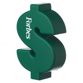 Personalized Money Sign Shaped Stress Reliever w/ Custom Logo  Personalized Money Sign Shaped Stress Reliever w/ Custom Logo