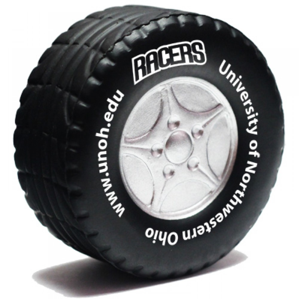 Custom Printed Tire Stress Reliever Custom Printed Tire Stress Reliever