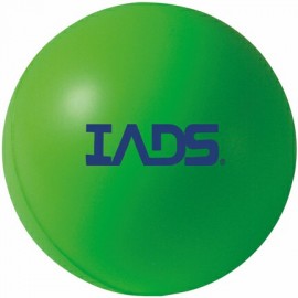 Logo Branded Green Squeezies Stress Reliever Ball
