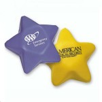 Logo Branded PU Stress Reliever Star Shape