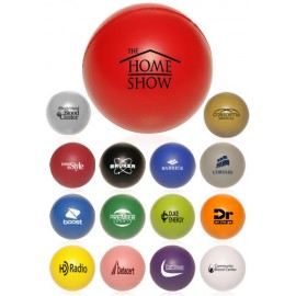Round Foam Stress Balls with Logo
