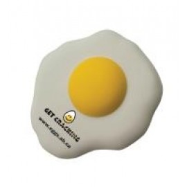 Promotional Fried Egg Stress Reliever  Promotional Fried Egg Stress Reliever