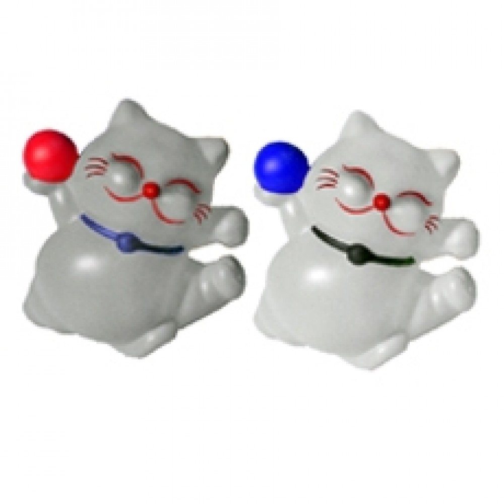 Happy Cat Stress Reliever Logo Branded Happy Cat Stress Reliever Logo Branded
