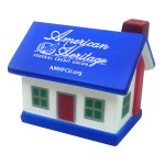 House Stress Reliever w/ Blue Roof with Logo