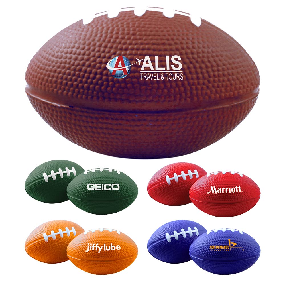 Logo Branded Football Stress Ball (Medium) Logo Branded Football Stress Ball (Medium)