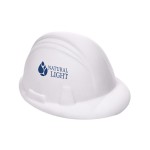 Construction Hard Hat Shape Stress Ball with Logo