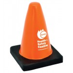 Traffic Cone Stress Reliever with Logo