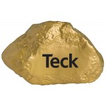 Personalized Rock (Gold) Stress Reliever