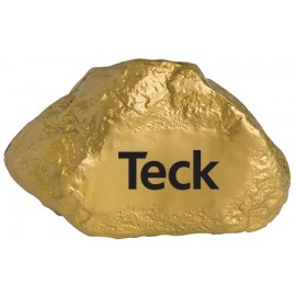Rock (Gold) Stress Reliever with Logo