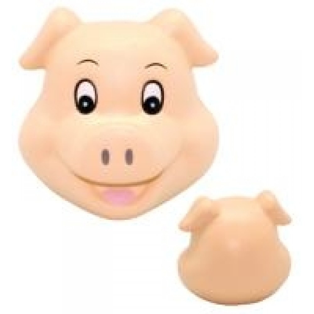 Customized Pig-Smiley Stress Reliever